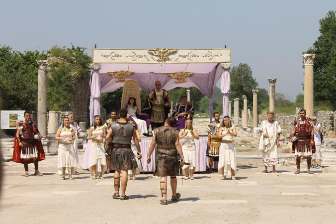 An enactment at Ephesus.