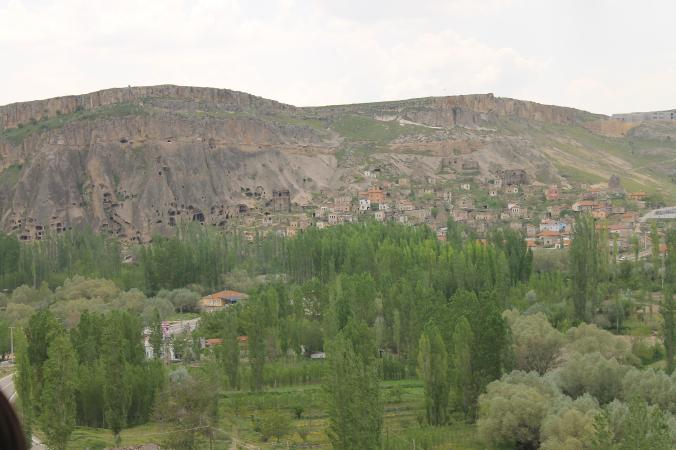 The Ihlara Valley.
