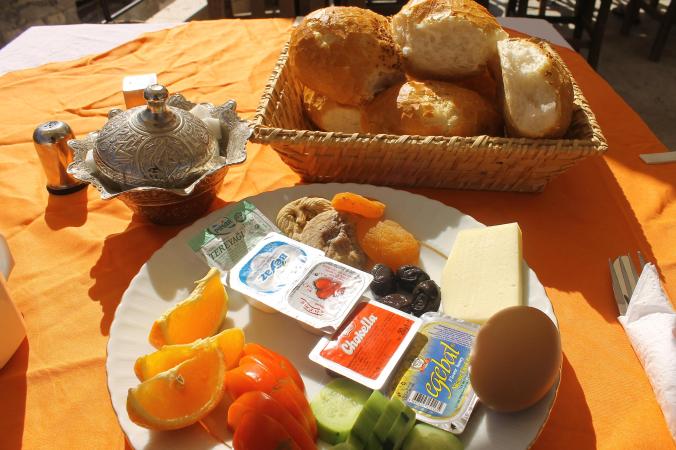 Typical turkish breakfast.