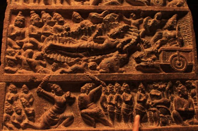 Pattadakal Purana carvings
