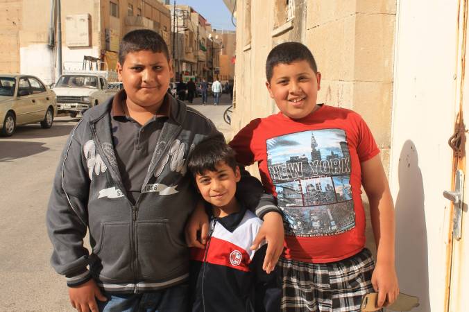 Jordanian kids
