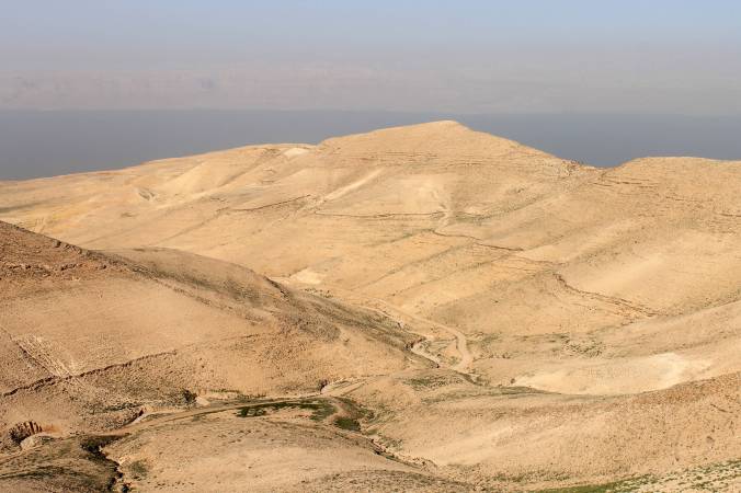 Mukawir overlooking the Dead Sea
