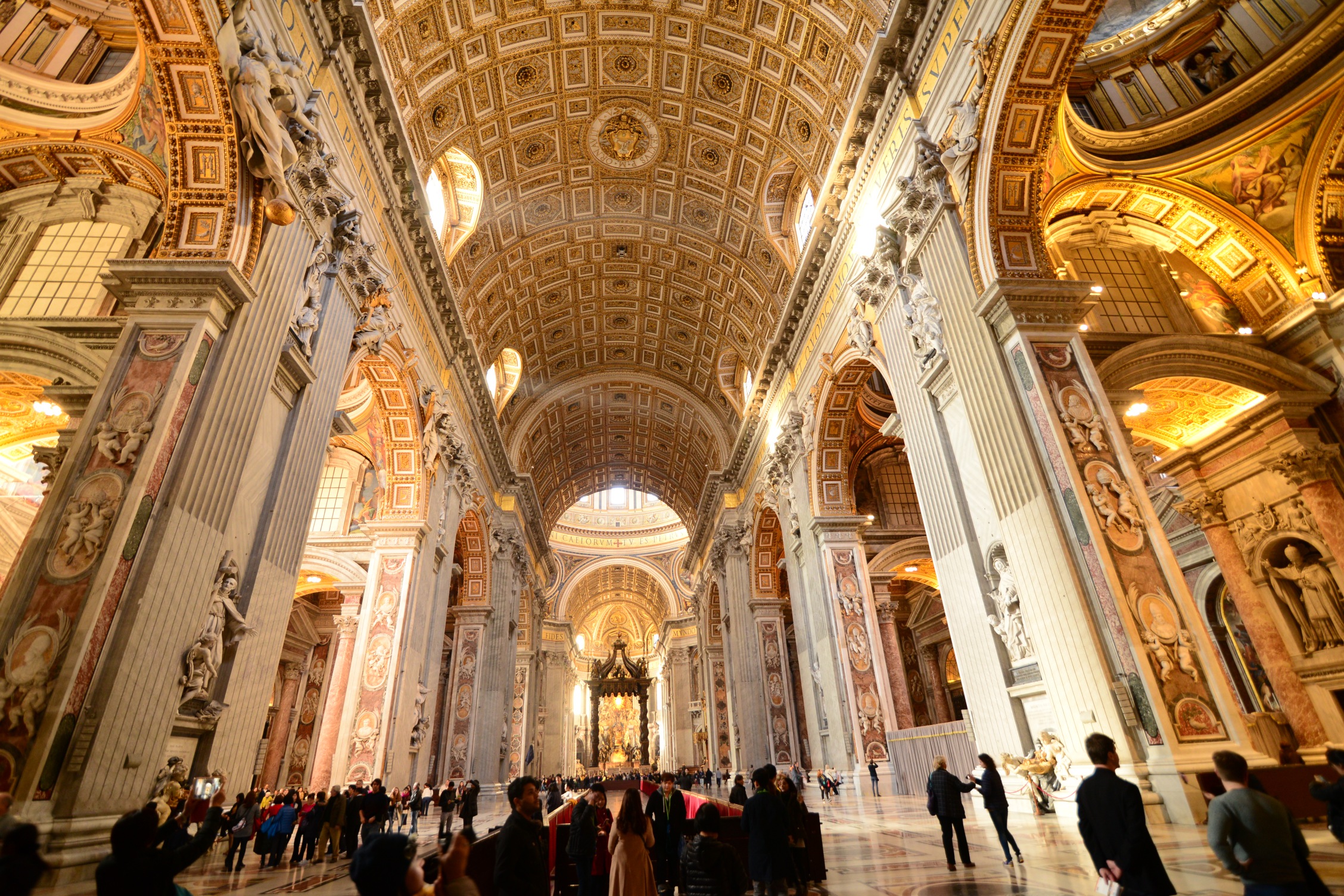 Inside St. Peter's, Vatican