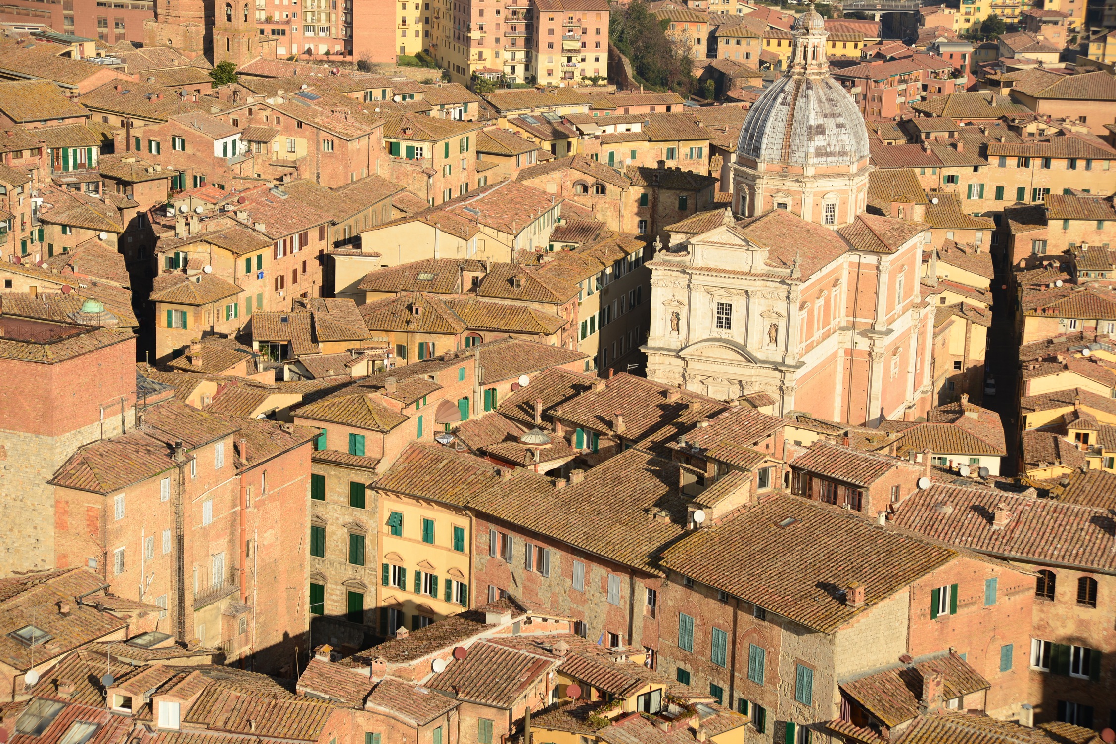 The town of Siena
